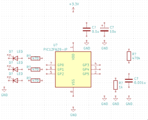 kicad_部品配置