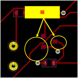 kicad_自動配線は雑1