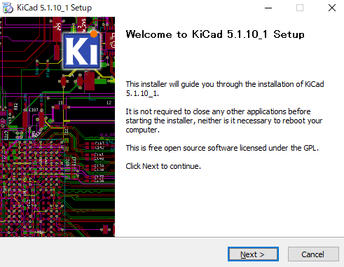 kicad_インストール